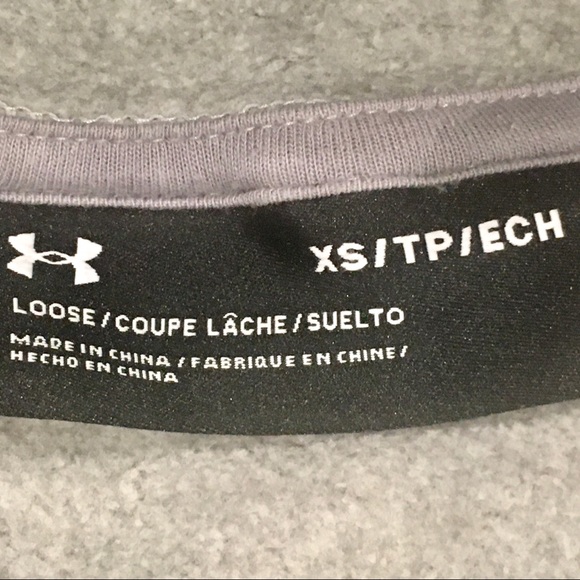 Under Armour Funnel Neck Hooded Sweatshirt - Picture 5 of 16